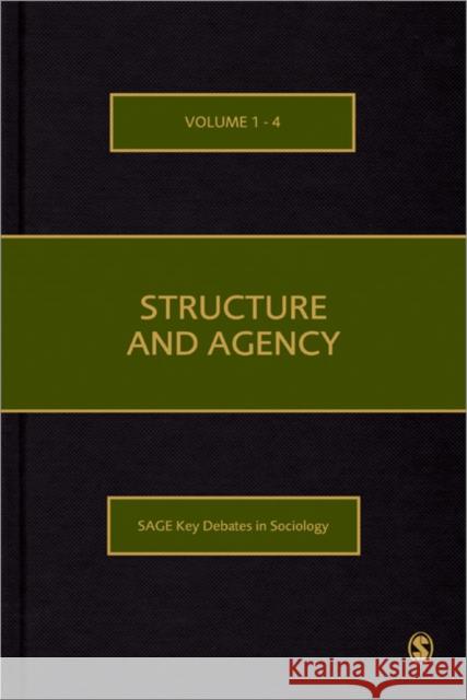 Structure and Agency Mike O Donnell 9781848600317  - książka