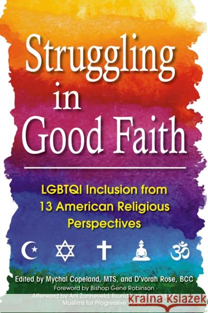 Struggling in Good Faith: LGBTQI Inclusion from 13 American Religious Perspectives Mychal Copeland D'Vorah Rose Ani Zonneveld 9781683363231 Skylight Paths Publishing - książka