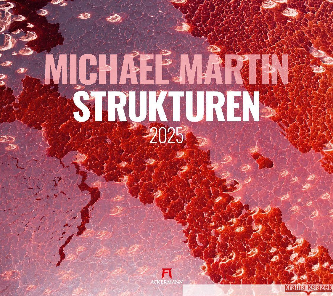 Strukturen - Michael Martin Kalender 2025 Martin, Michael, Ackermann Kunstverlag 9783838435329 Ackermann Kunstverlag - książka