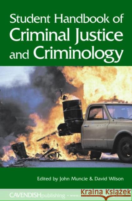 Student Handbook of Criminal Justice and Criminology John Munice 9781859418413  - książka