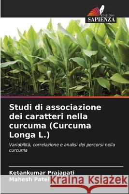 Studi di associazione dei caratteri nella curcuma (Curcuma Longa L.) Prajapati, Ketankumar, Patel, Mahesh 9786209036828 Edizioni Sapienza - książka