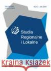 Studia Regionalne i Lokalne 1/2024 praca zbiorowa 5902490429000 Wydawnictwo Naukowe Scholar