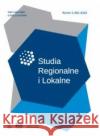 Studia Regionalne i Lokalne 2/2023 praca zbiorowa 5902490429109 Wydawnictwo Naukowe Scholar