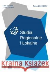 Studia Regionalne i Lokalne 2/2025 praca zbiorowa 5902490428461 Wydawnictwo Naukowe Scholar - książka
