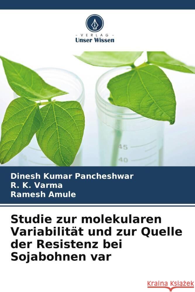 Studie zur molekularen Variabilit?t und zur Quelle der Resistenz bei Sojabohnen var Dinesh Kumar Pancheshwar R. K. Varma Ramesh Amule 9786208153762 Verlag Unser Wissen - książka