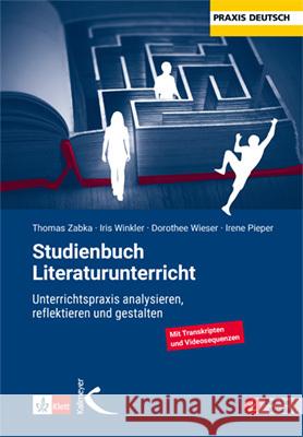 Studienbuch Literaturunterricht Zabka, Thomas, Winkler, Iris, Wieser, Dorothee 9783772716324 Kallmeyer - książka