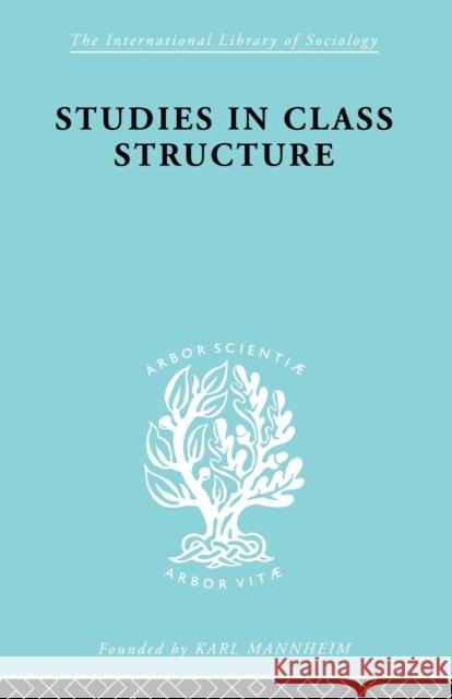 Studies in Class Structure Cole, G. D. H. 9780415863421 Routledge - książka