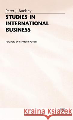 Studies in International Business Peter J. Buckley 9780333546109 PALGRAVE MACMILLAN - książka
