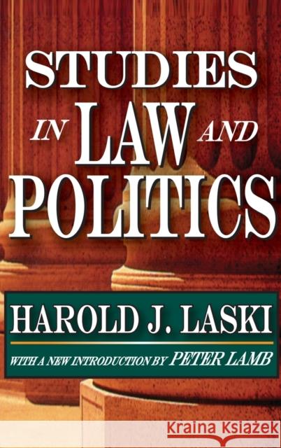 Studies in Law and Politics Harold Laski 9781138533653 Routledge - książka