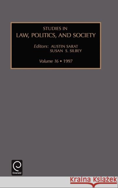 Studies in Law, Politics and Society Silbey 9780762302321 Elsevier - książka