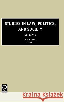 Studies in Law, Politics and Society Austin Sarat 9780762311798 Elsevier Jai - książka