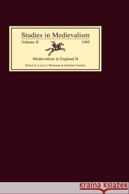 Studies in Medievalism VII: Medievalism in England II  9780859914871 BOYDELL & BREWER LTD - książka