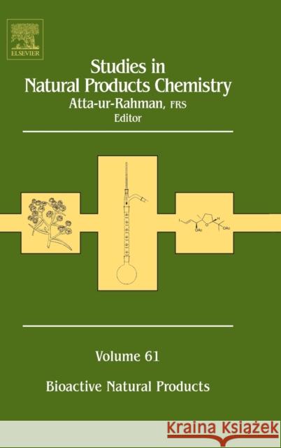 Studies in Natural Products Chemistry: Volume 61 Atta-Ur-Rahman 9780444641830 Elsevier - książka