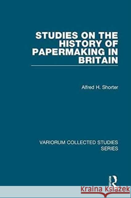 Studies on the History of Papermaking in Britain  9780860783862 Variorum - książka