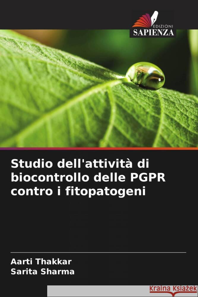 Studio dell'attivit? di biocontrollo delle PGPR contro i fitopatogeni Aarti Thakkar Sarita Sharma 9786207159253 Edizioni Sapienza - książka