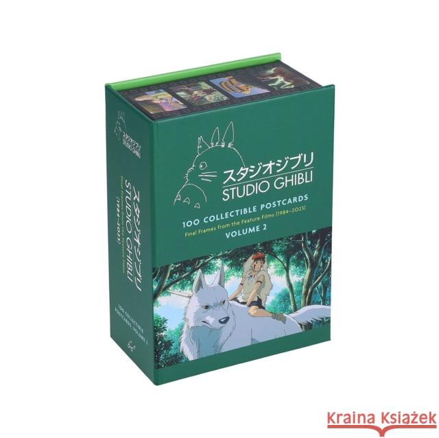 Studio Ghibli: 100 Collectible Postcards, Volume 2: Final Frames from the Feature Films (1984–2023) Studio Ghibli 9781797224503 Chronicle Books - książka