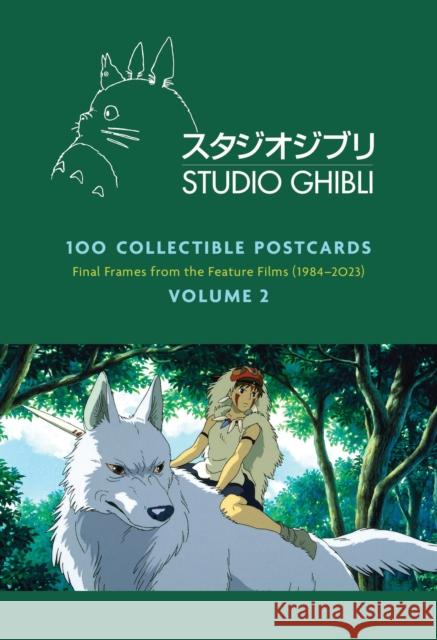 Studio Ghibli: 100 Postcards, Volume 2: Final Frames from the Feature Films (1984–2023) Studio Ghibli 9781797224503 Chronicle Books - książka