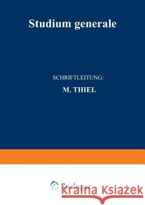 Studium Generale: Zeitschrift Für Die Einheit Der Wissenschaften Im Zusammenhang Ihrer Begriffsbildungen Und Forschungsmethoden Bauer, Karl Heinrich 9783662393543 Springer - książka