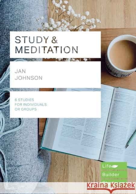 Study and Meditation Jan Johnson   9781783599882 Inter-Varsity Press - książka