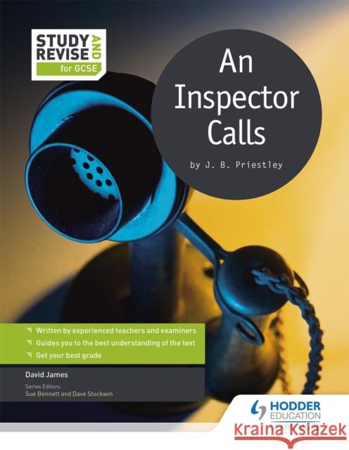 Study and Revise for GCSE: An Inspector Calls David James 9781471853531 Hodder Education - książka