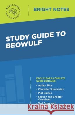 Study Guide to Beowulf Intelligent Education 9781645420361 Influence Publishers - książka