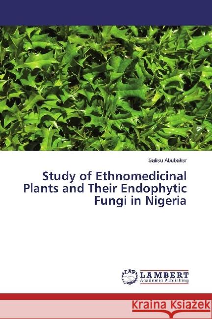 Study of Ethnomedicinal Plants and Their Endophytic Fungi in Nigeria Abubakar, Salisu 9783330024298 LAP Lambert Academic Publishing - książka
