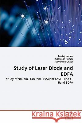 Study of Laser Diode and EDFA Kumar, Pankaj 9783639365658 VDM Verlag - książka