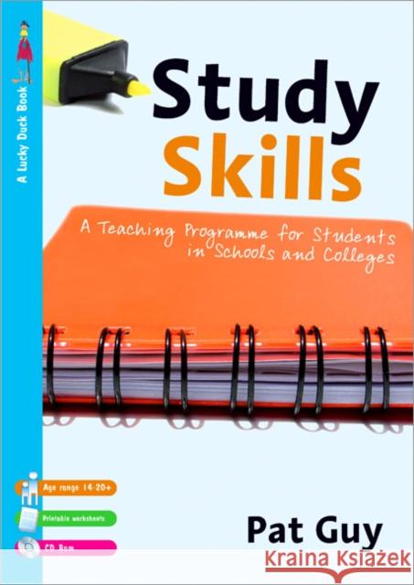 study skills: a teaching programme for students in schools and colleges  Guy, Pat 9781412922555  - książka