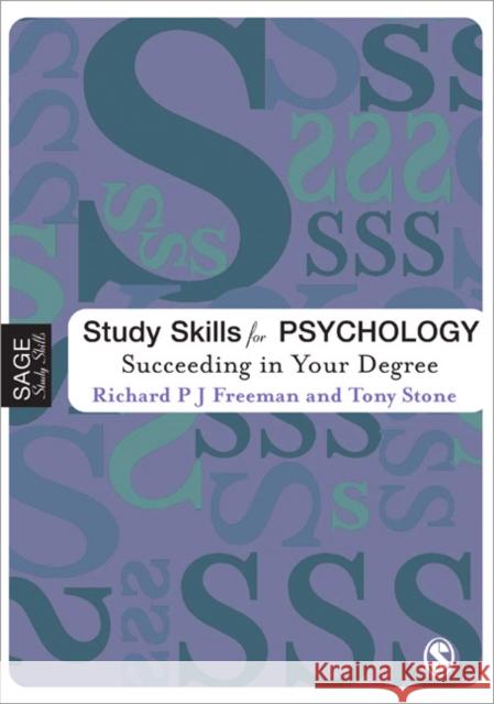 Study Skills for Psychology: Succeeding in Your Degree Freeman, Richard 9780761942405  - książka
