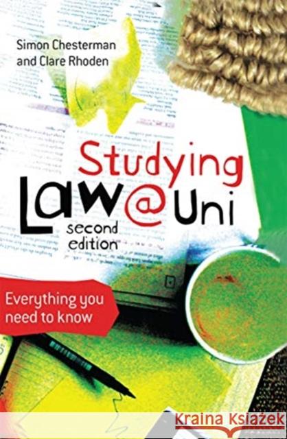 Studying Law at University: Everything You Need to Know Simon Chesterman Clare Rhoden 9780367719517 Routledge - książka