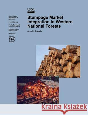 Stumpage Market Integration in Western National Forests Harry Daniels 9781506167909 Createspace - książka