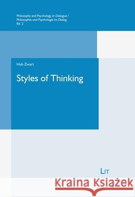 Styles of Thinking Hub Zwart 9783643913005 Lit Verlag - książka