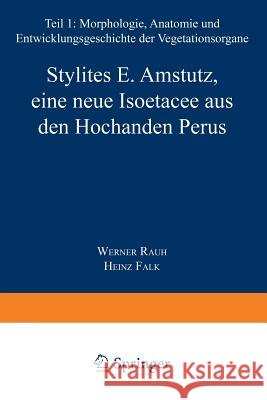 Stylites E. Amstutz, Eine Neue Isoëtacee Aus Den Hochanden Perus Rauh, W. 9783540024675 Not Avail - książka