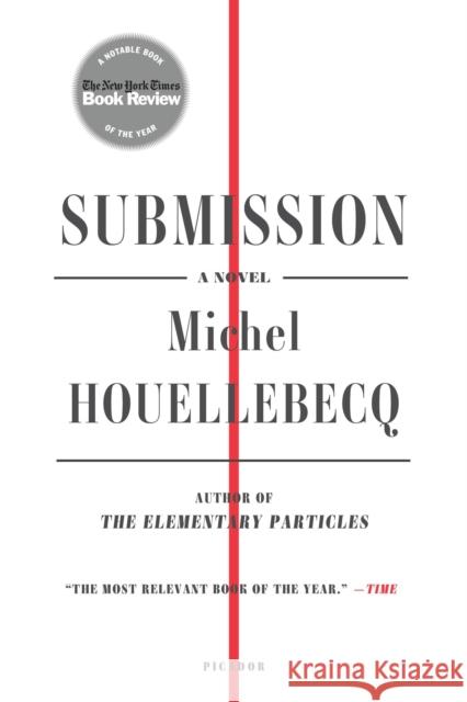 Submission Michel Houellebecq Lorin Stein 9781250097347 Picador USA - książka