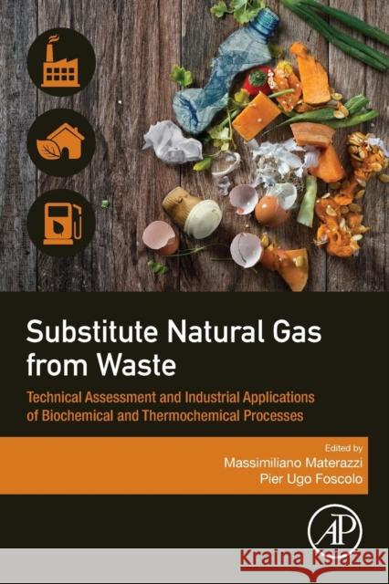 Substitute Natural Gas from Waste: Technical Assessment and Industrial Applications of Biochemical and Thermochemical Processes Massimiliano Materazzi Pier Ugo Foscolo 9780128155547 Academic Press - książka