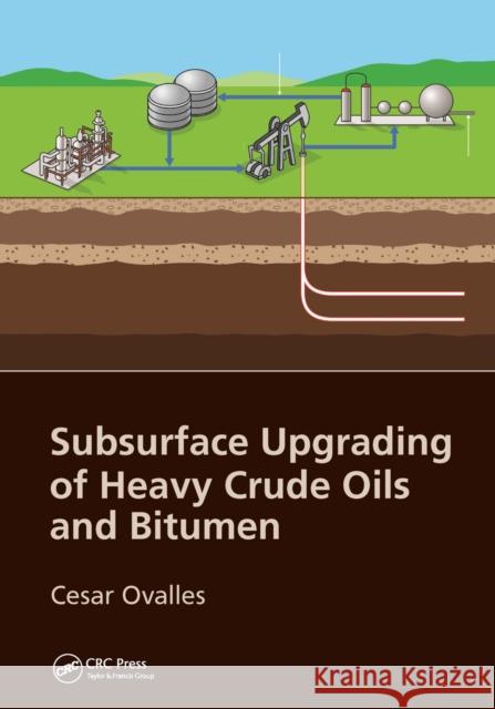Subsurface Upgrading of Heavy Crude Oils and Bitumen Cesar Ovalles 9781032238906 CRC Press - książka