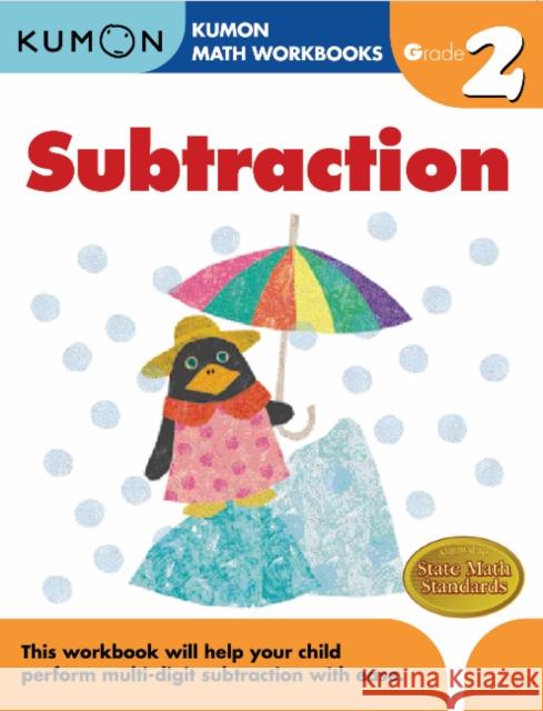 Subtraction, Grade 2 Kumon Publishing 9781933241524 Kumon Publishing North America - książka