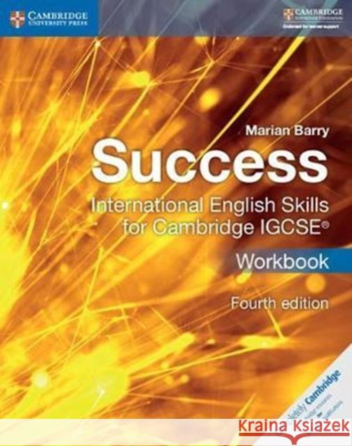 Success International English Skills for Cambridge IGCSE™ Workbook Marian Barry 9781316637081 Cambridge University Press - książka