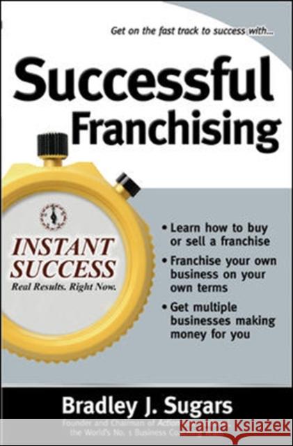 Successful Franchising Bradley Sugars 9780071466714  - książka
