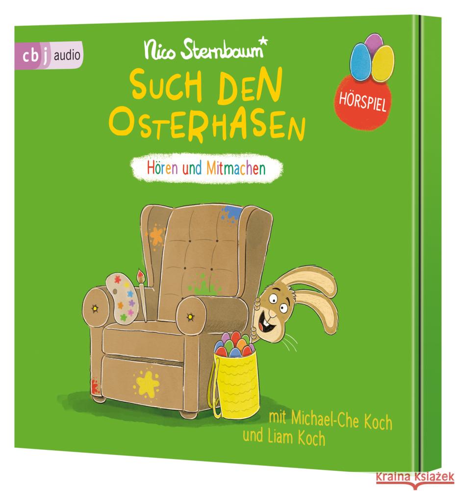Such den Osterhasen, 1 Audio-CD Sternbaum, Nico 9783837154702 cbj audio - książka