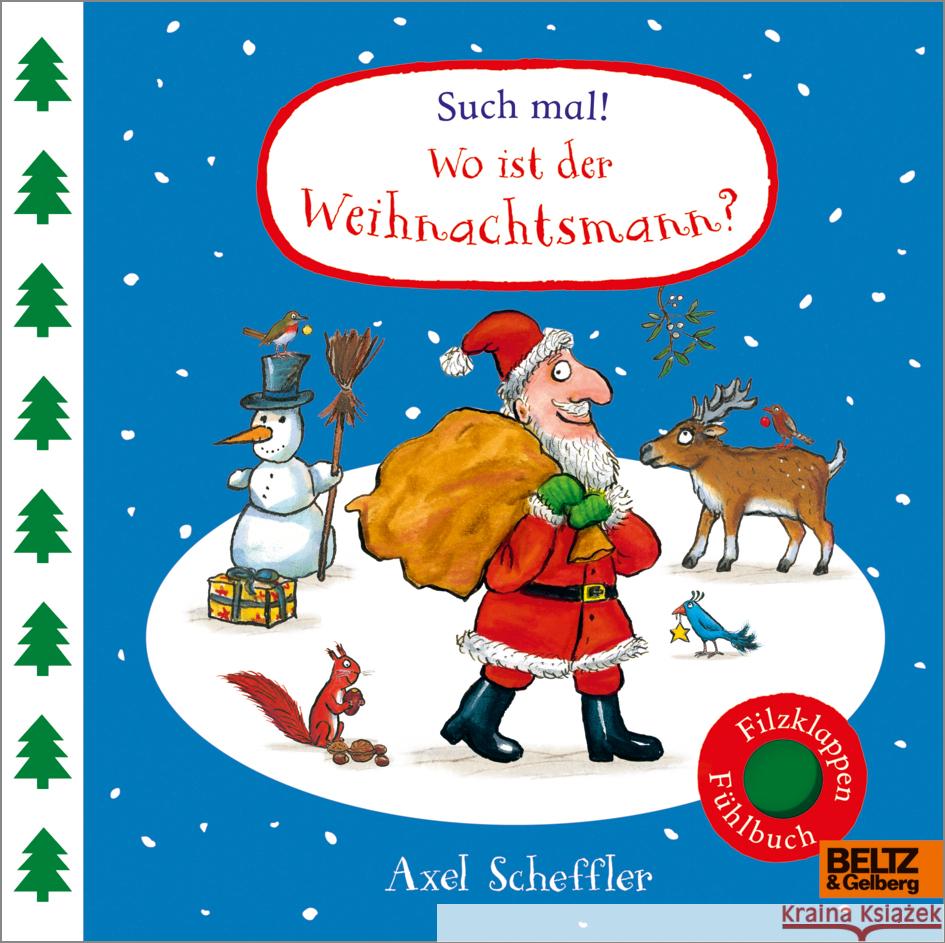 Such mal! Wo ist der Weihnachtsmann? Scheffler, Axel 9783407752949 Beltz - książka