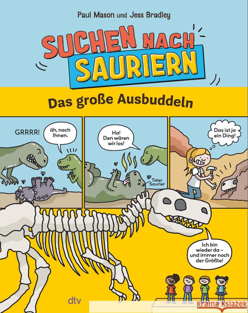 Suchen nach Sauriern - Das große Ausbuddeln Mason, Paul 9783423765770 DTV - książka