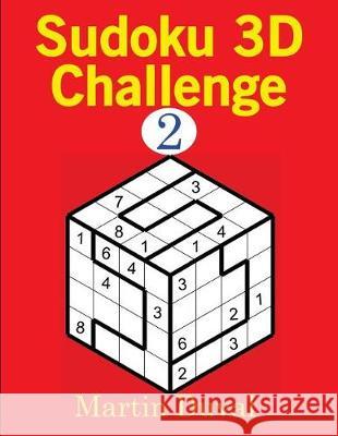 Sudoku 3D Challenge 2 Martin Duval 9781723568633 Createspace Independent Publishing Platform - książka