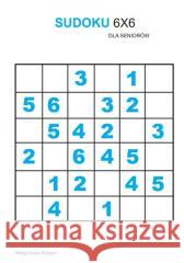 Sudoku 6x6  9788395434426 Czas Seniora - książka