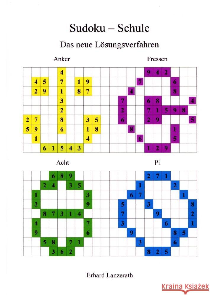 Sudoku - Schule: Das neue L?sungsverfahren Erhard Lanzerath 9783384078469 Tredition Gmbh - książka