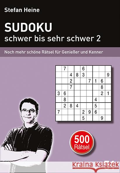 Sudoku - schwer bis sehr schwer. Bd.2  9783939940500 Presse Service Heine - książka