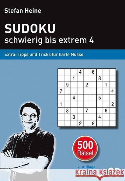 Sudoku - schwierig bis extrem 4 : Extra: Tipps und Tricks für harte Nüsse Heine, Stefan 9783939940371 Presse Service Heine - książka