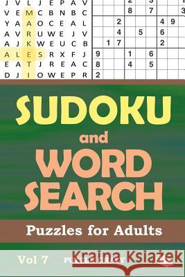 Sudoku and Word Search Puzzles for Adults Vol 7 Puzzle Crazy 9781682806524 Puzzle Crazy - książka