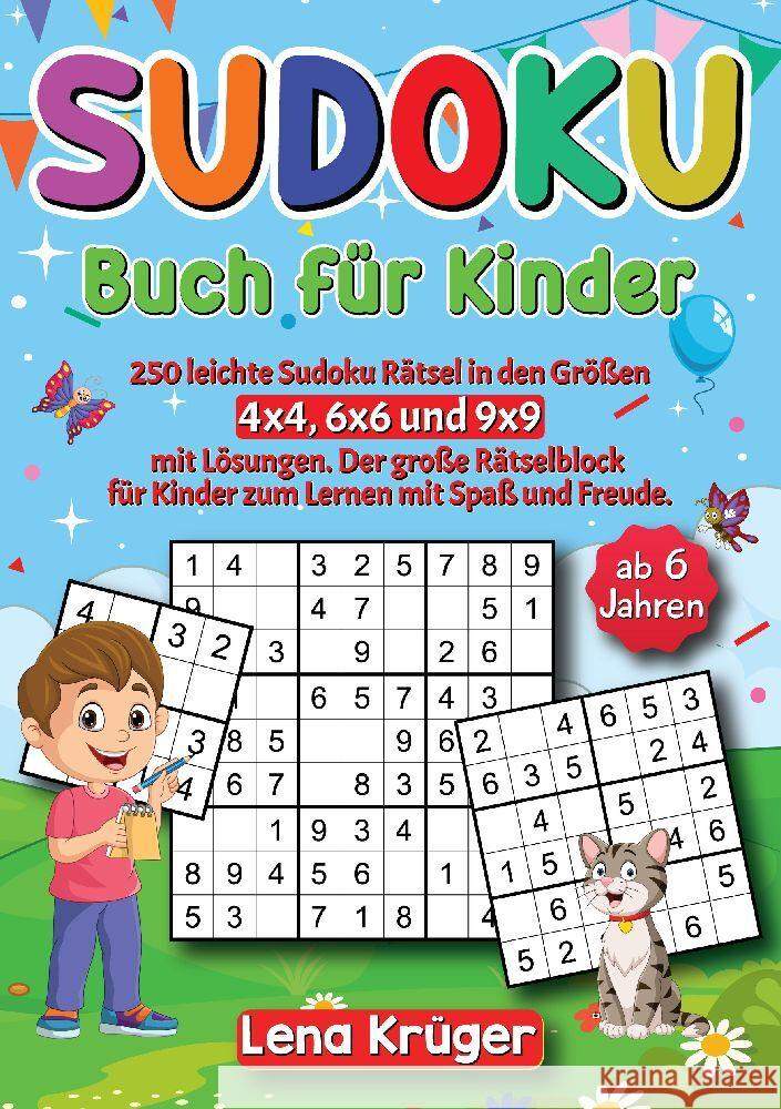 Sudoku Buch für Kinder ab 6 Jahren Krüger, Lena 9783384103864 Nova Mente Verlag - książka