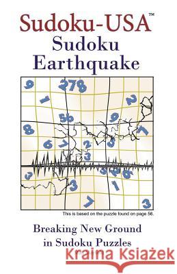 Sudoku Earthquake Matt Mayfield 9780981535142 Sudoku-USA - książka